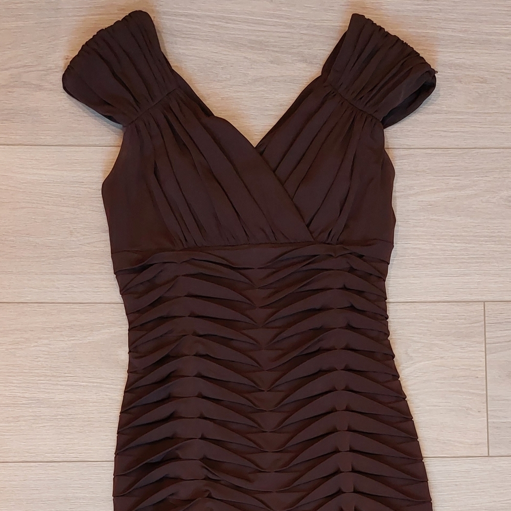 JAX Brown Cocktail Dress
